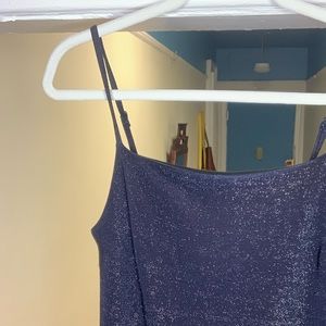 Navy Sparkly Jumpsuit